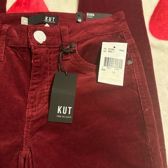 NWT Kut From The Kloth Women's Diana High Rise Fab Ab Skinny Corduroy Pants - Picture 12 of 15